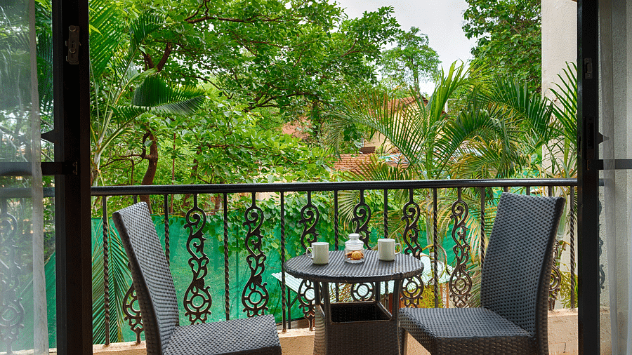 sitting place