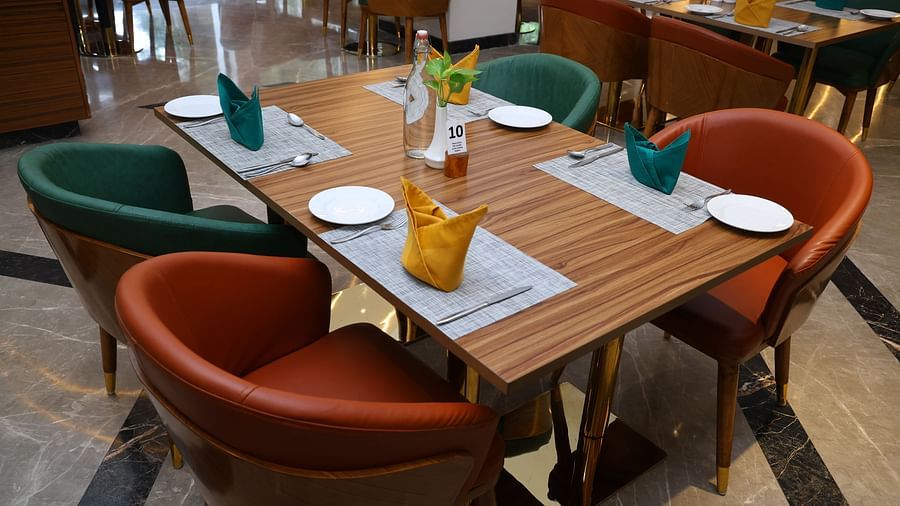 Cosy seating area at The bar, perfect for family dining and socialising.