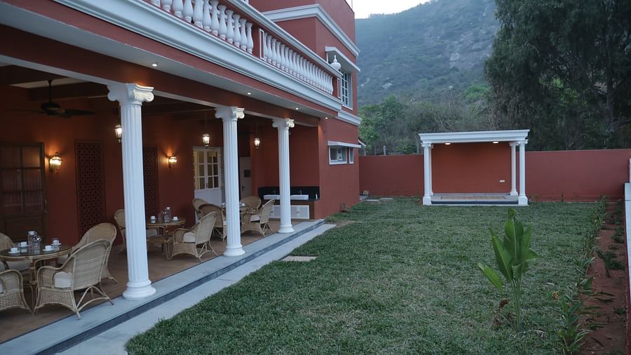 Hill View Garden - the outdoor event venue at Summer House, Nandi Hills