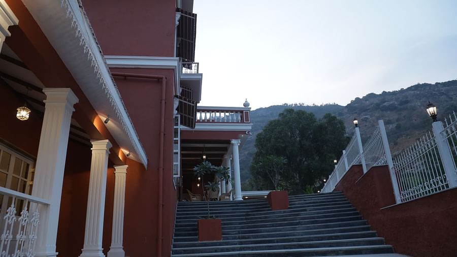 view of TempleTree Courtyard at Summer House, Nandi Hills