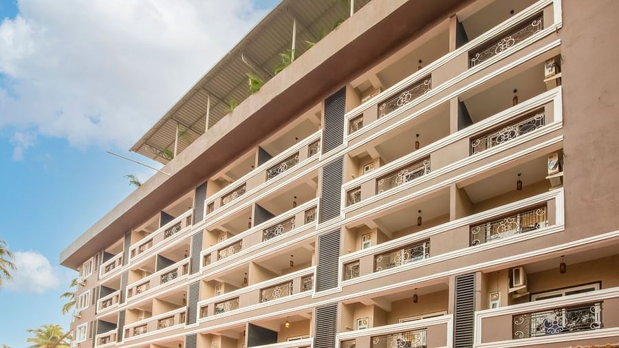 Facade view of the Summit Calangute Resort & Spa