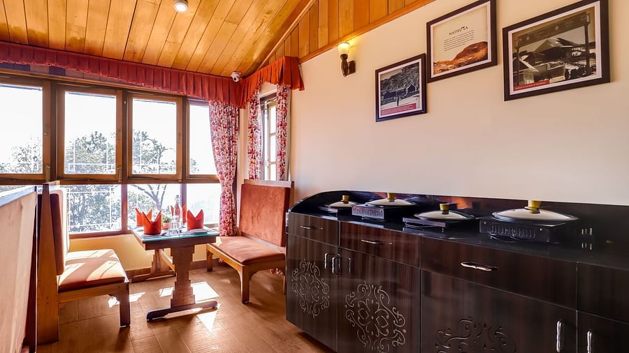 buffet section of nathula restaurant