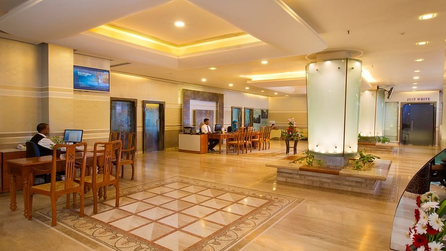 Atithi Lobby area with seating