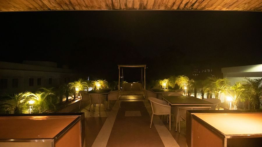 1st Floor Tarrace - The Cindrella Hotel, Siliguri