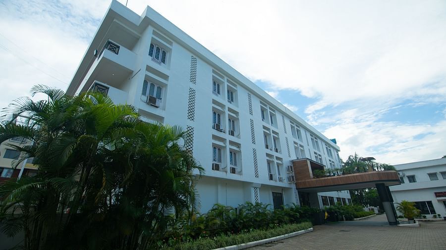 Facade view in the morning - The Cindrella Hotel, Siliguri