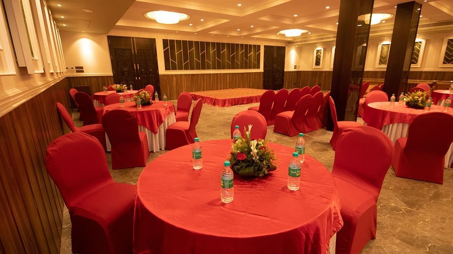 Seating arrangements inside Concorde hall 4 - The Cindrella Hotel, Siliguri