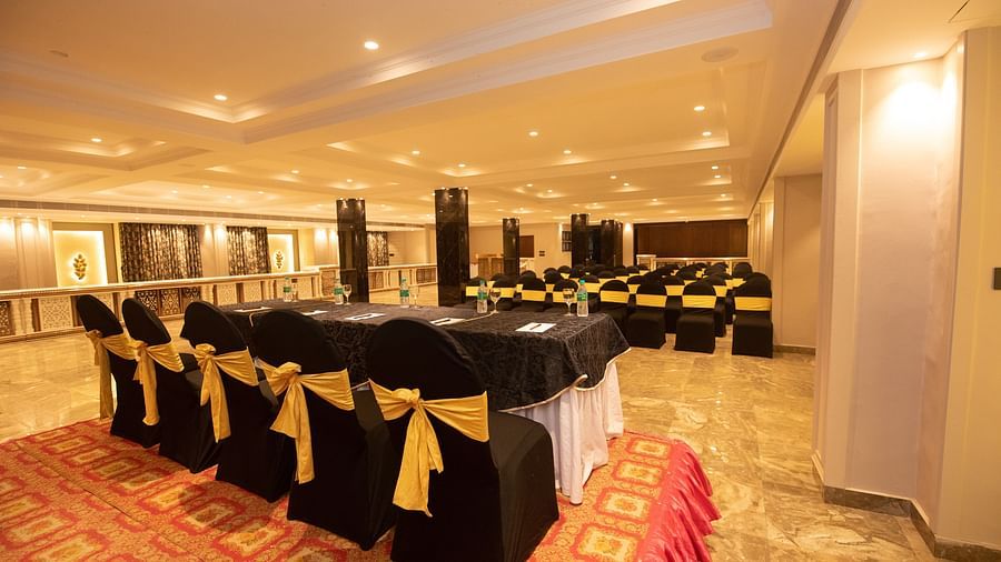 Seating arrangements inside the celebration hall 2 - The Cindrella Hotel, Siliguri