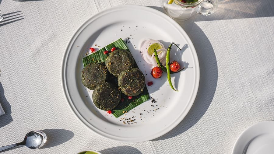 image of kebab beautifully platted 
