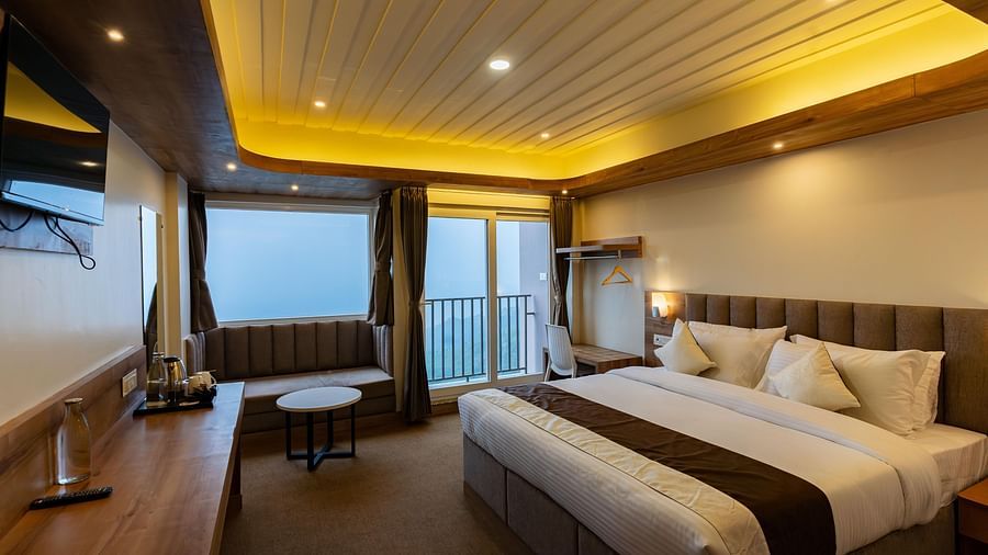 premium rooms with french windows at The Soma Hotel By Avianna Group, Darjeeling
