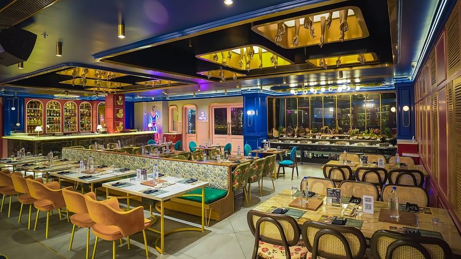 An image of a Full view of the restaurant Themis Barbecue House NSP Pitampura