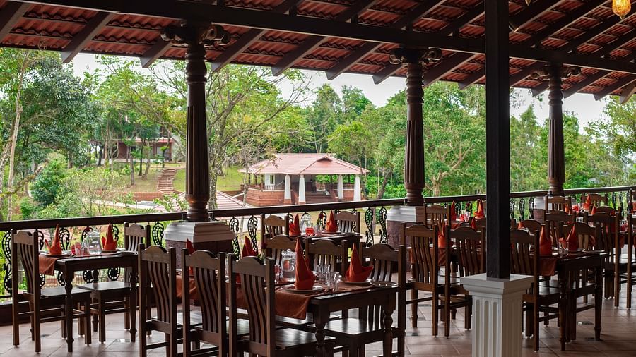 restaurant view - Tapovana, Sakleshpura