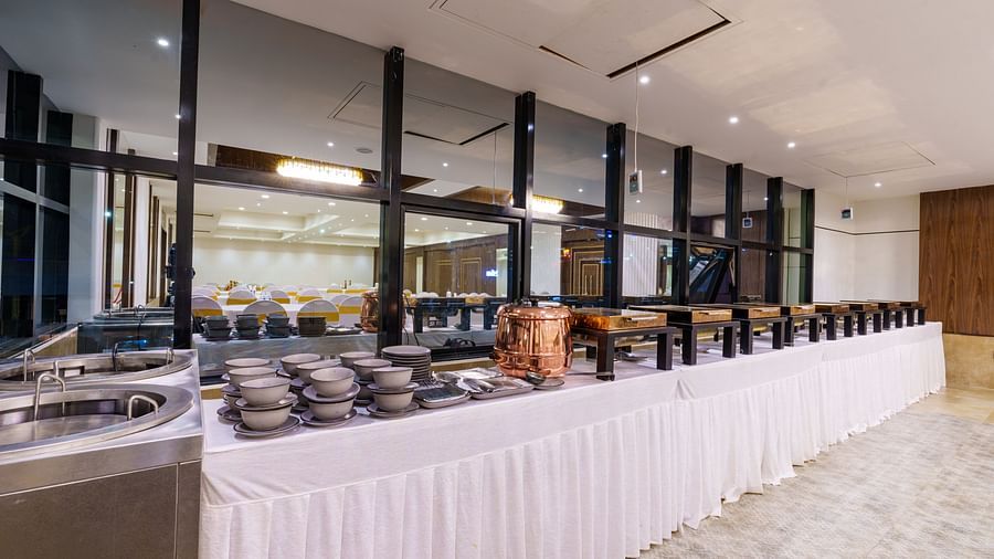 Interior of Marigold Banquet at Visthara Hotel 10