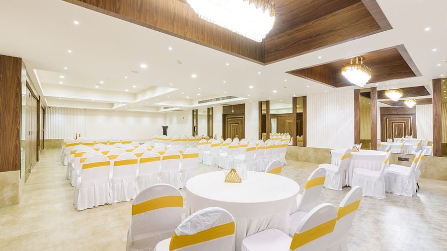 Interior of Marigold Banquet at Visthara Hotel 2