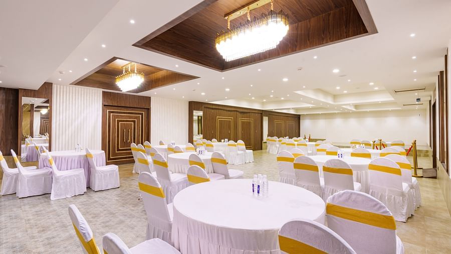 Interior of Marigold Banquet at Visthara Hotel 6