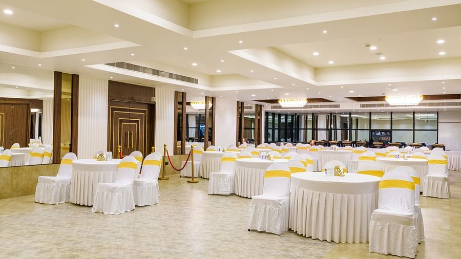 Interior of Marigold Banquet at Visthara Hotel 9
