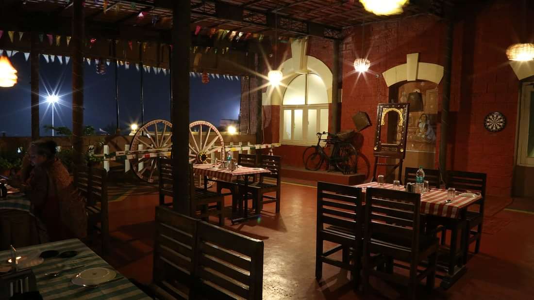 GAA Restaurant at Mahodadhi Palace - A Beach View Heritage Hotel in Puri