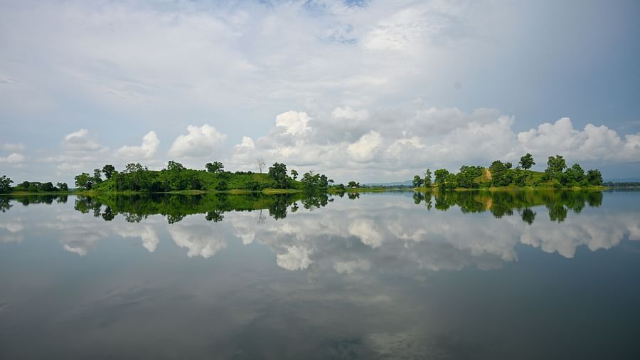 a lake in tripura