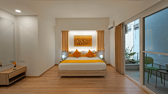 Front view of the Studio Premium Room at Nest by Rivido Apart Hotel, Bannerghatta Road