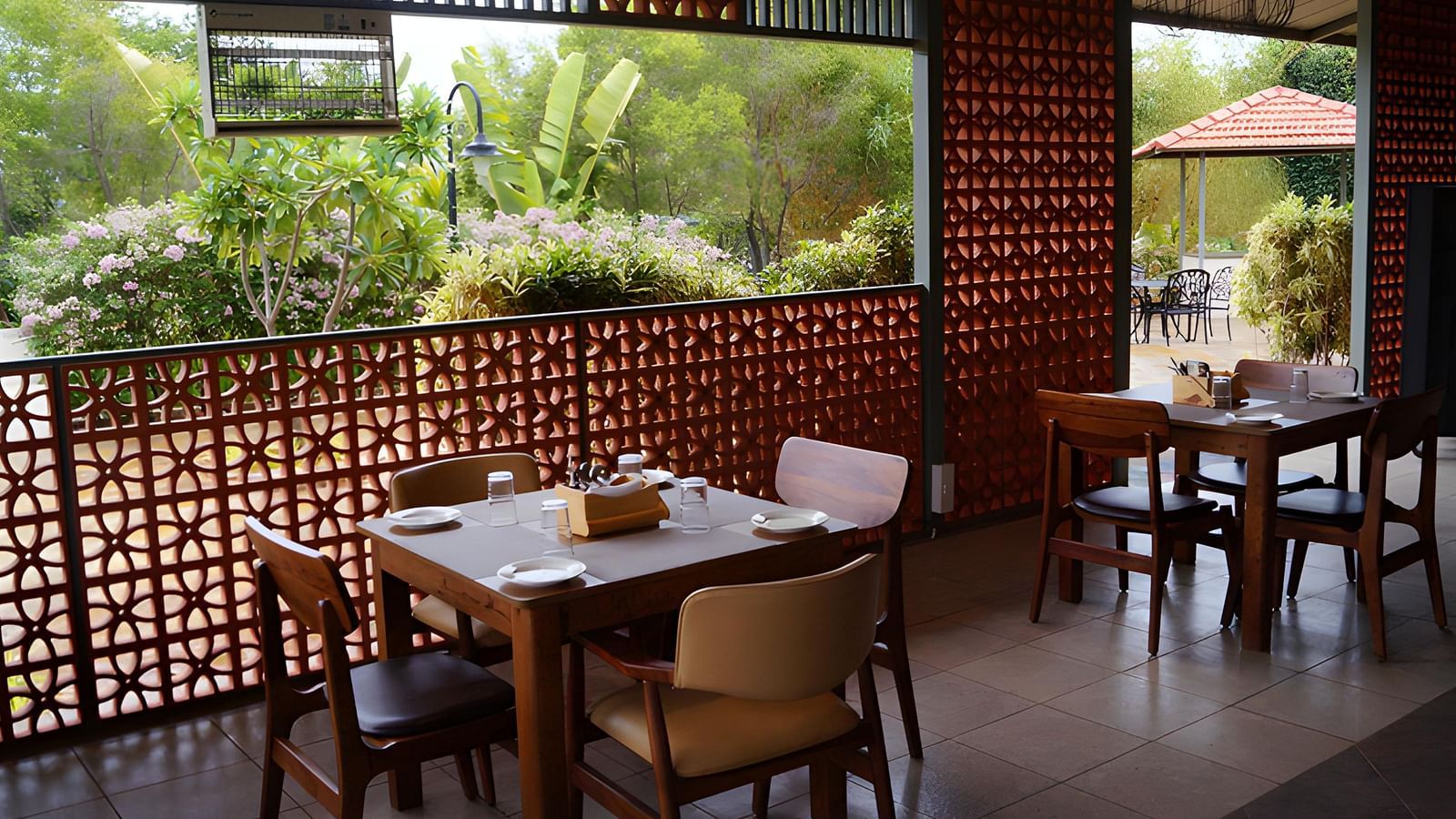 An image of the dining area - Trance Veechika Resort