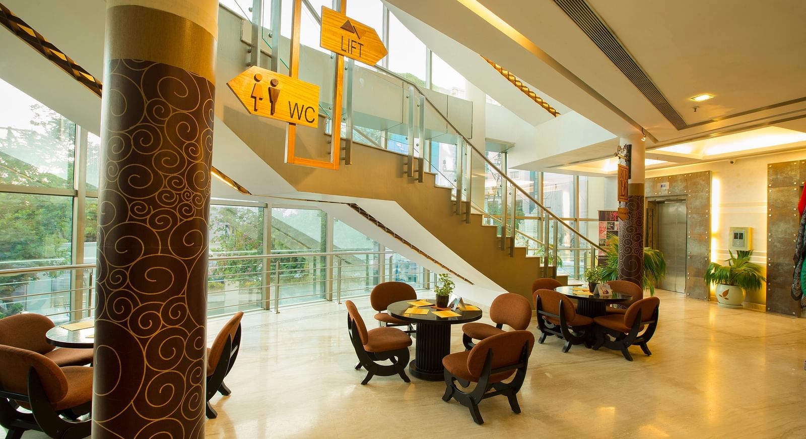 Atithi lobby area