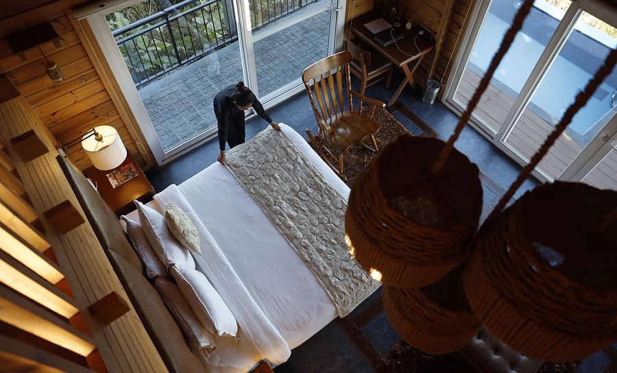 alt-text overhead view of Presidential Villa 3 - Polo Orchid Resort, Cherrapunji