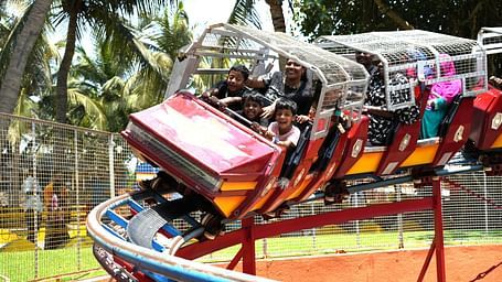 Roller coaster ride 