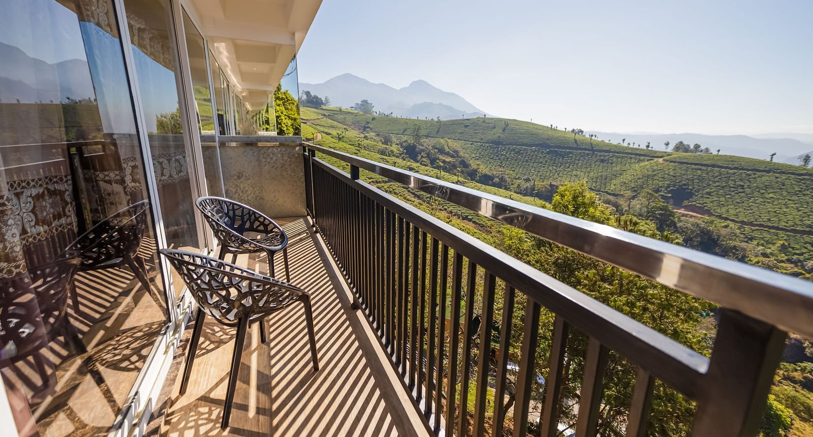 Inside the 90 Degree Club Suite at Parakkat Nature Hotel & Resort, Munnar 1 