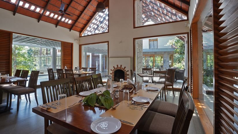 The Birchwood Retreat - view of the dining area