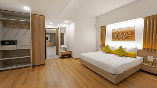 Studio King Room at Service Apartment Nest by Rivido Apart Hotel 10