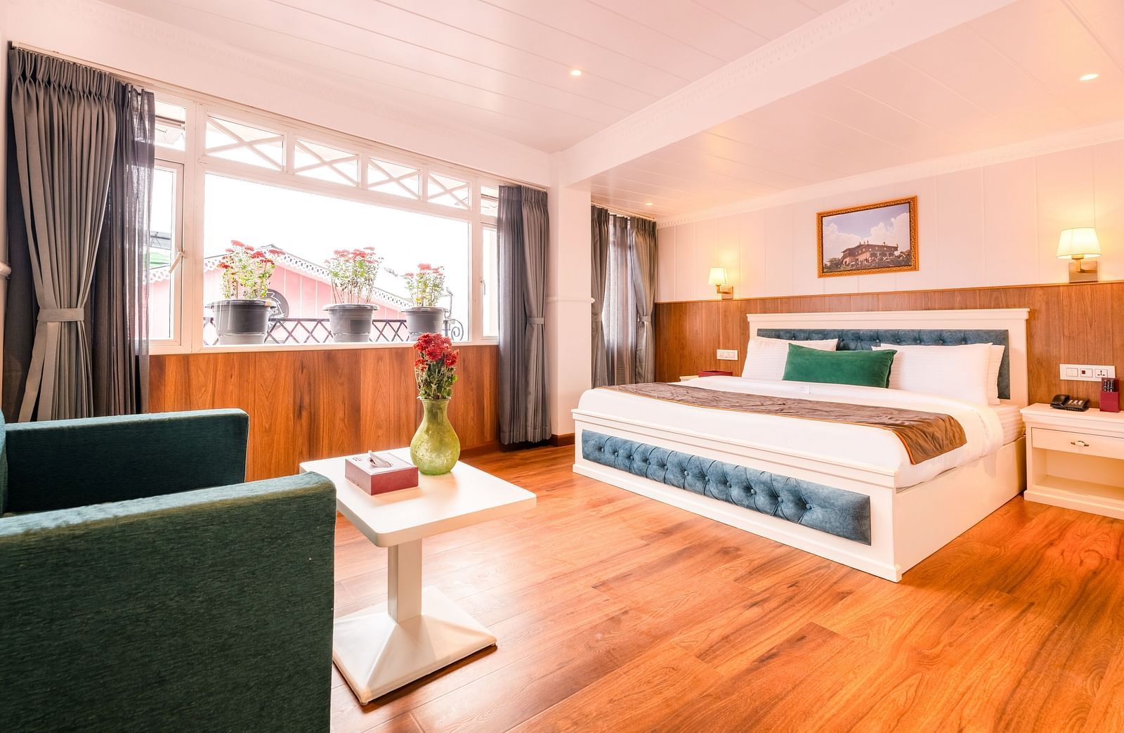 premium view room with sofa cum bed