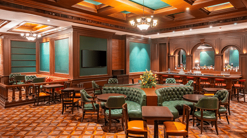 tables and chairs at our pub in Jalandhar - Park Plaza, Jalandhar