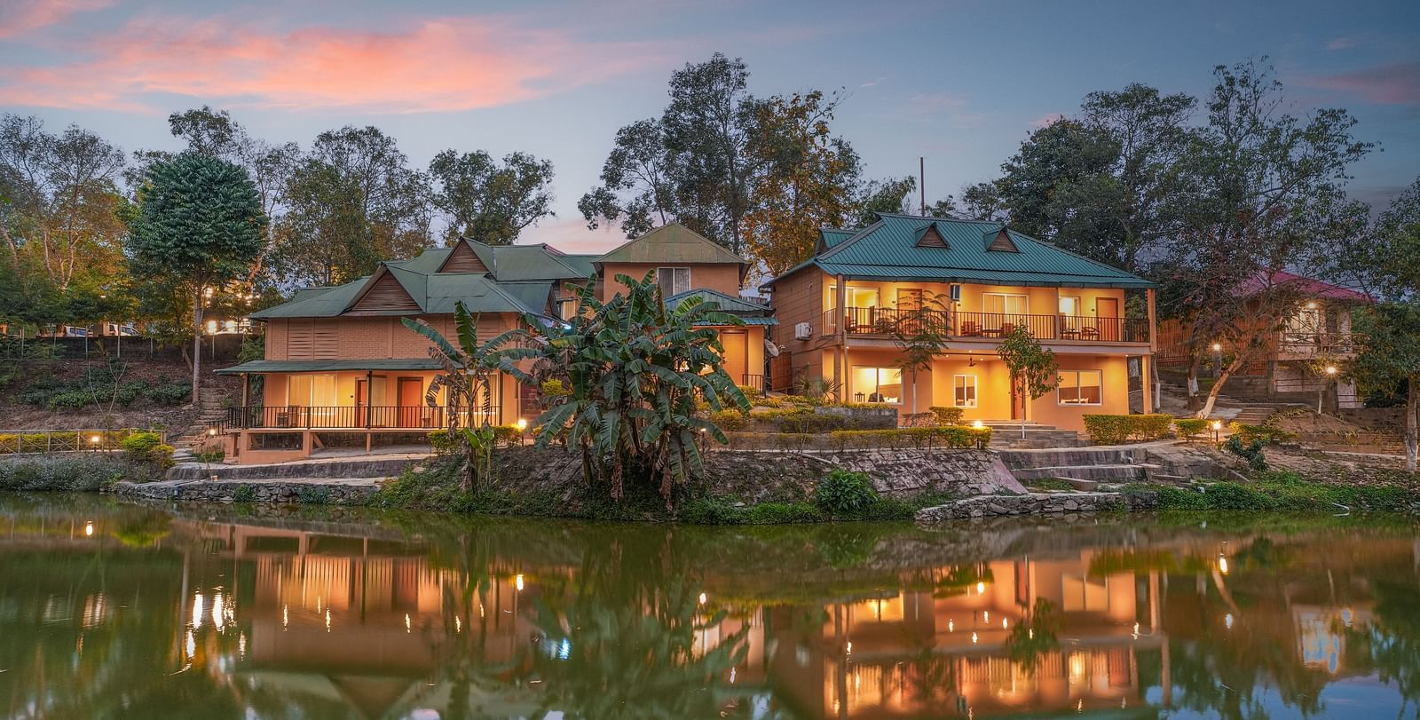 Facade view at at Summit Green Lake Tea Resort & Spa, Kaziranga2