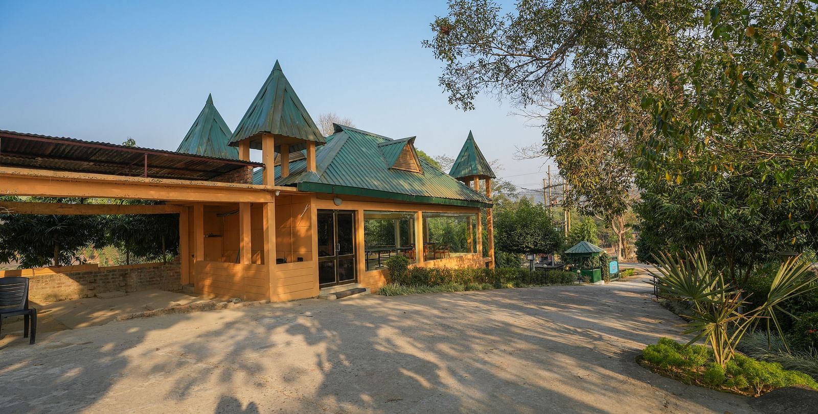 Facade view at at Summit Green Lake Tea Resort & Spa, Kaziranga