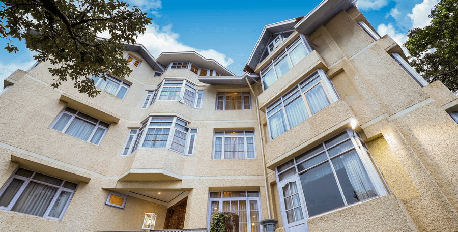 Facade view of Summit Le Royale Hotel, Shimla