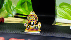 A miniature idol of Tirupati Balaji