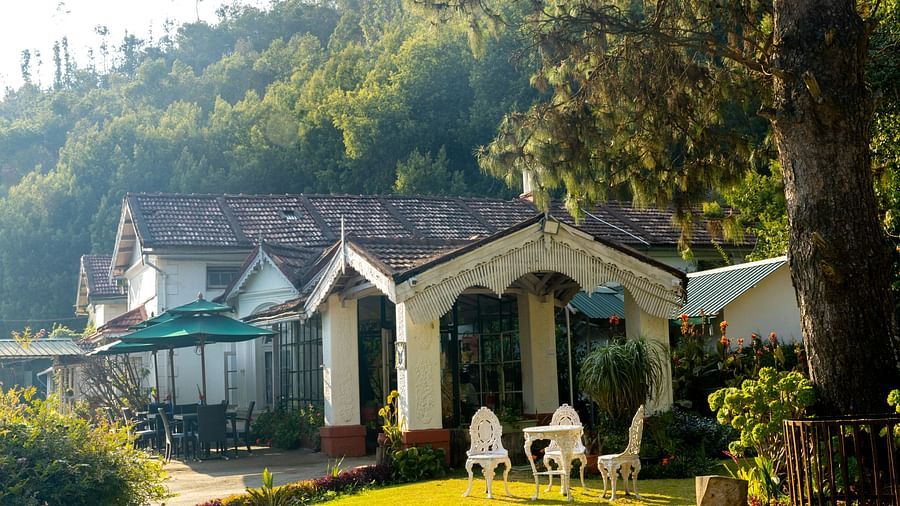 facade - king's cliff in ooty