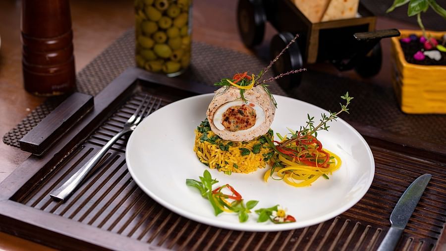 gourmet food on plate 2 - The Orchid Hotel Pune