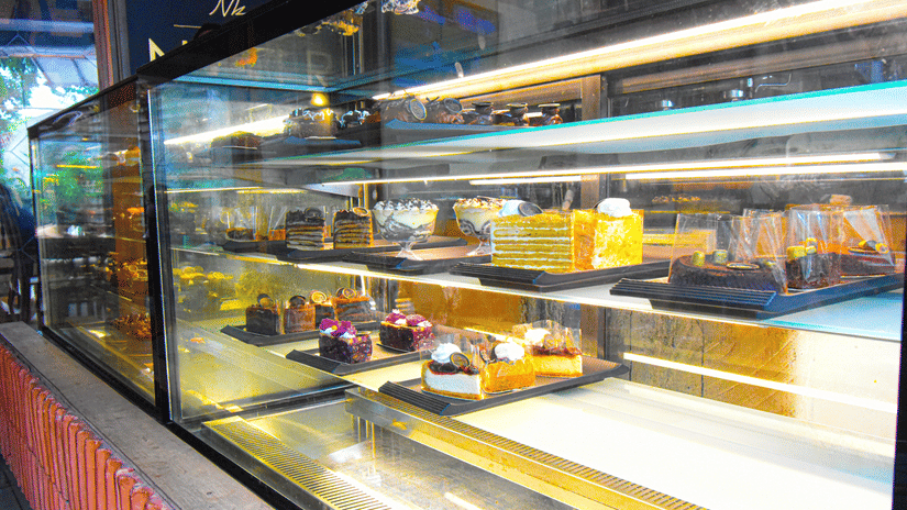 pastries at our cafe near Juhu Beach