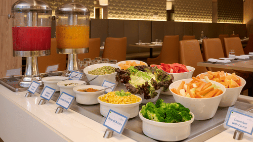 An image of the food at our buffet