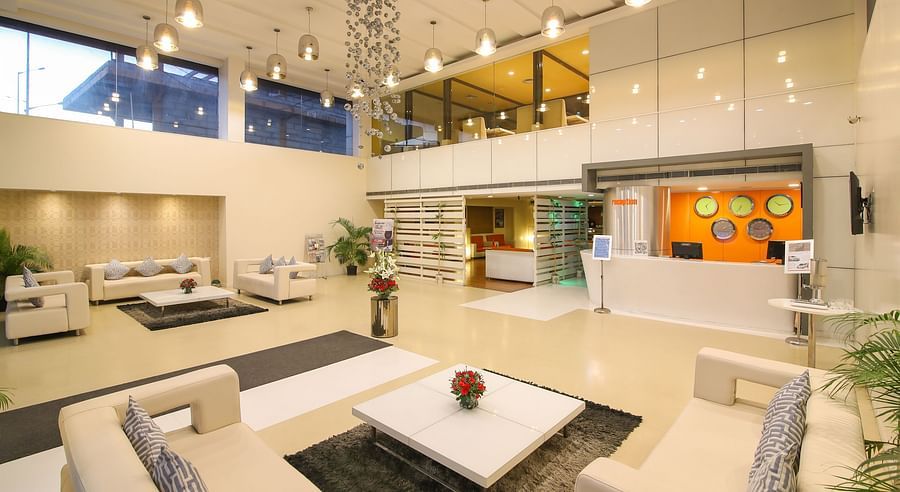 lobby, The Icon Select by Bhagini, Mahadevapura 8
