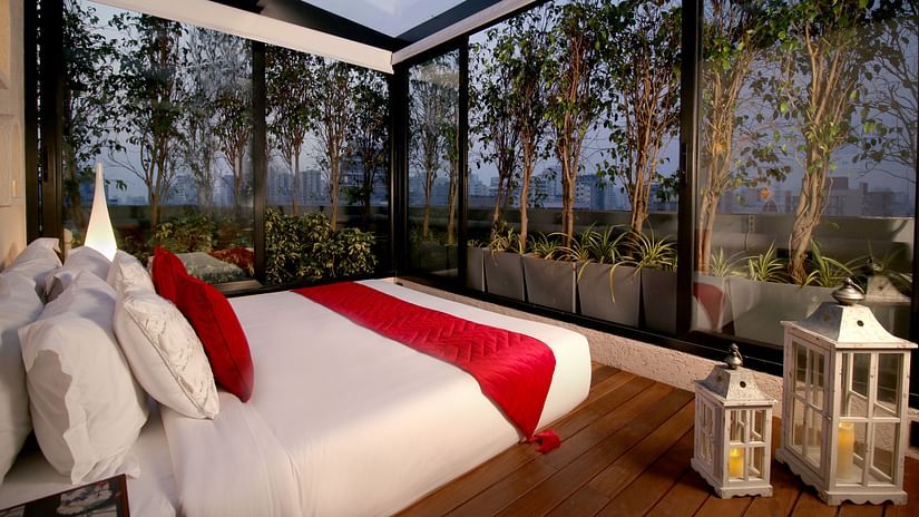 Elegant and stylish room at Night Under the Sky