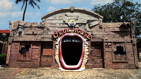 Devil house entrance 