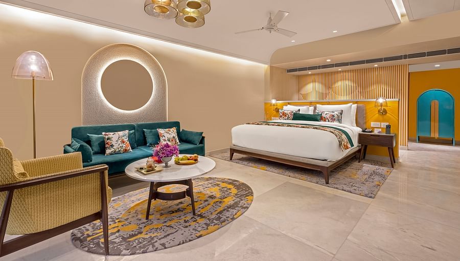 Interiors of the superior royal room 1 - Aloha on the Ganges Rishikesh