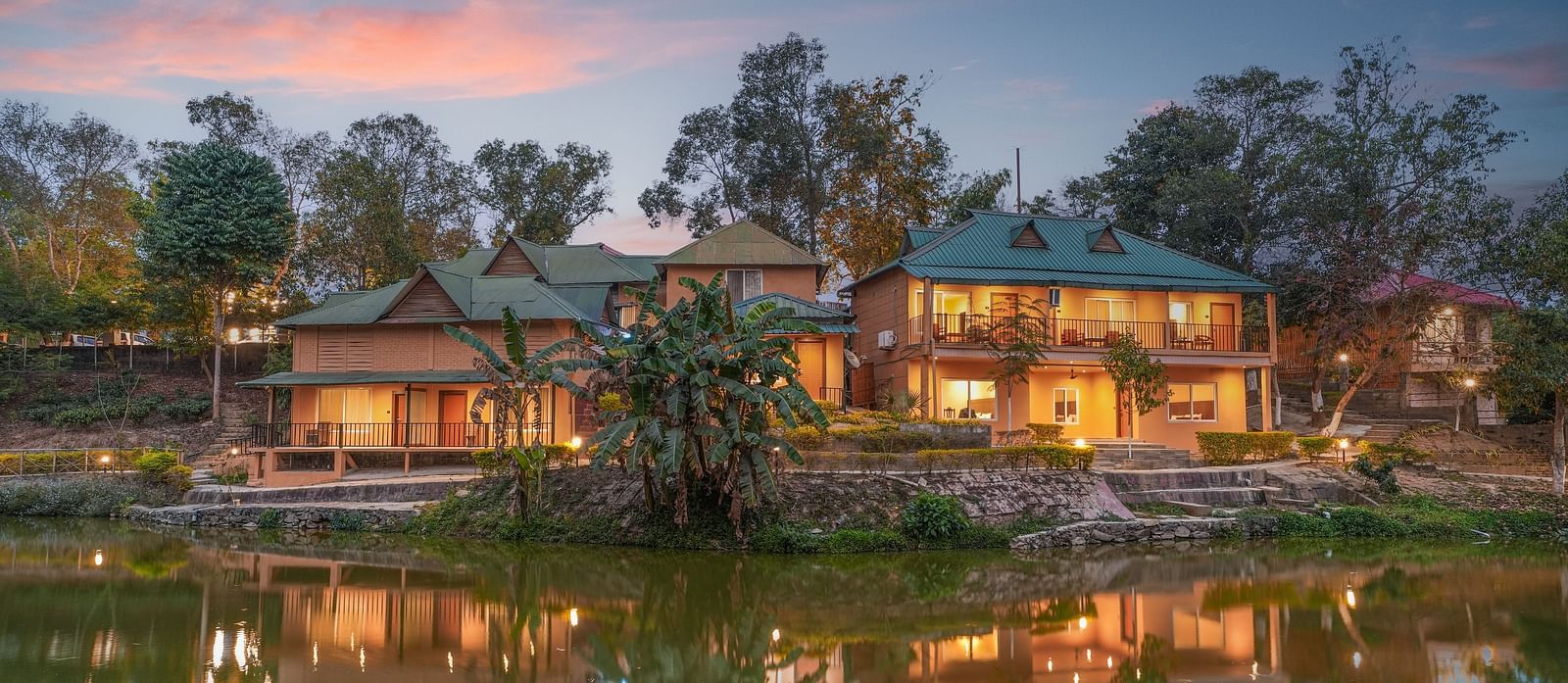 Facade view at at Summit Green Lake Tea Resort & Spa, Kaziranga2