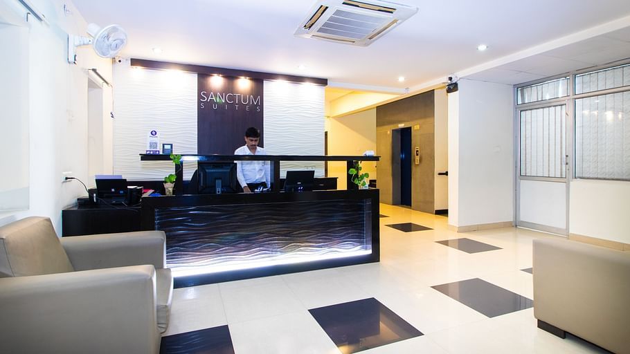 Sanctum Suites Indiranagar Bangalore Bangalore Reception