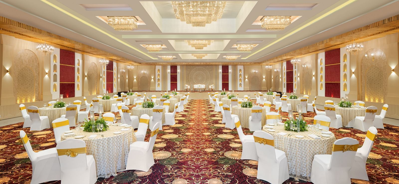 Grand Ballroom at Essentia Luxury Resort & Spa, Udaipur.