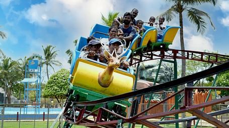 Roller coaster ride 