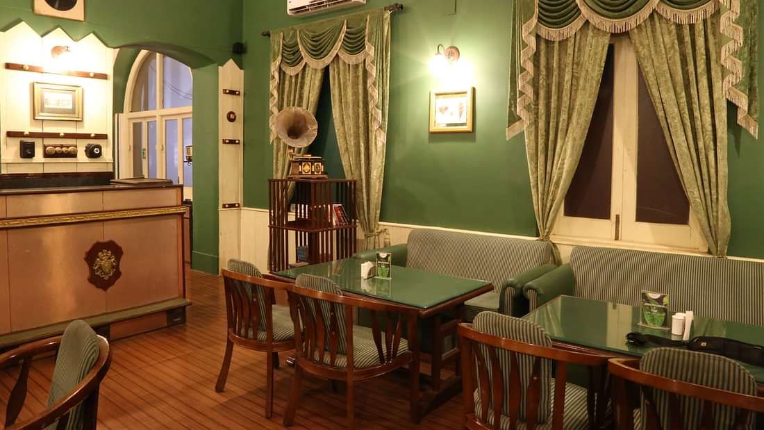 Baron - The British bar of Mahodadhi Palace - A Beach View Heritage Hotel in Puri 