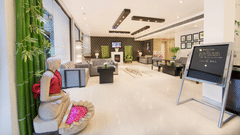 Reception Rockland  Hotel Chittarnjan Park New Delhi CR Park Hotel