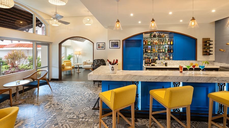  Stylish interiors of Blue Lagoon at Heritage Village Resort & Spa, Goa